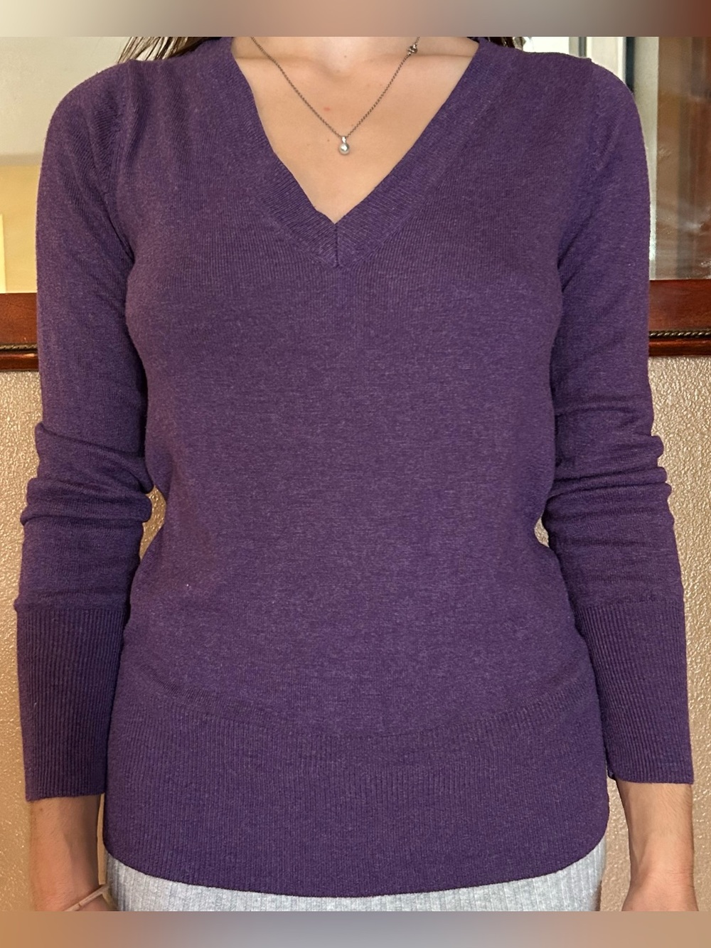 Mossimo V-Neck Women's Sweater